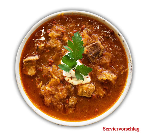 Leckere Szegediner Gulasch schnell zubereitet | Suppdiwupp