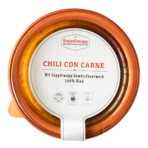 "Leckeres Chili con Carne, 100% Rindfleisch im original Weck®-Glas | Suppdiwupp