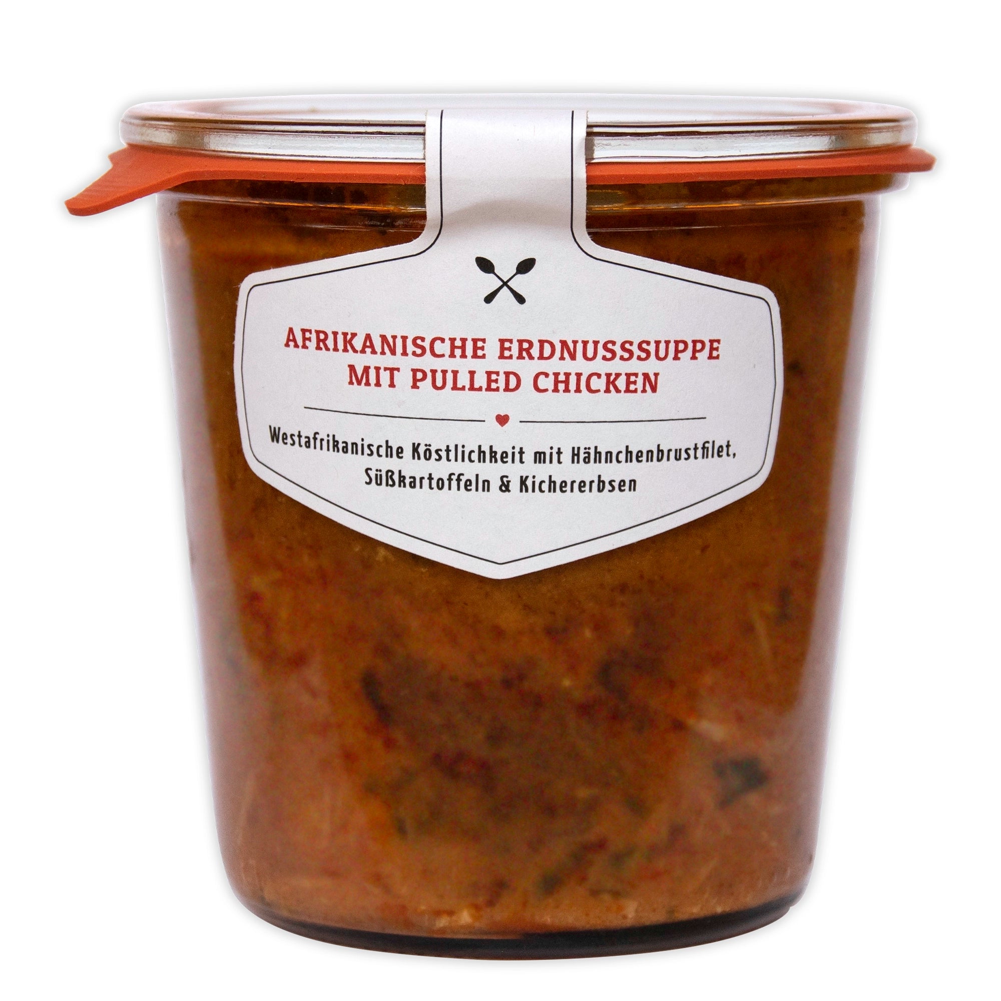 Afrikanische Erdnusssuppe mit Hähnchen im Weckglas – Cremig & Deftig ... Afrikanische Erdnusssuppe mit Hähnchen im Weckglas – Cremig & Deftig ...