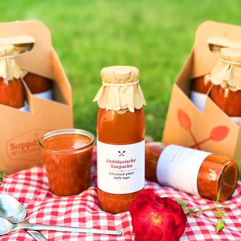 Andalusische Gazpacho, 100% vegan