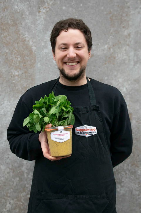 Leckere Türkische Linsensuppe mit Minze, 100% vegan ohne Zusatzstoffe | Suppdiwupp