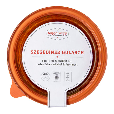 Leckere Szegediner Gulasch im original Weck®-Glas | Suppdiwupp