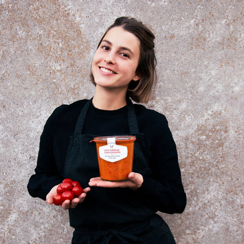 Leckere Mediterrane Tomatensuppe, 100% vegan im original Weck®-Glas | Suppdiwupp