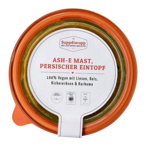 Leckere Ash-e Mast, Persischer Eintopf, 100% vegan im original Weck®-Glas | Suppdiwupp