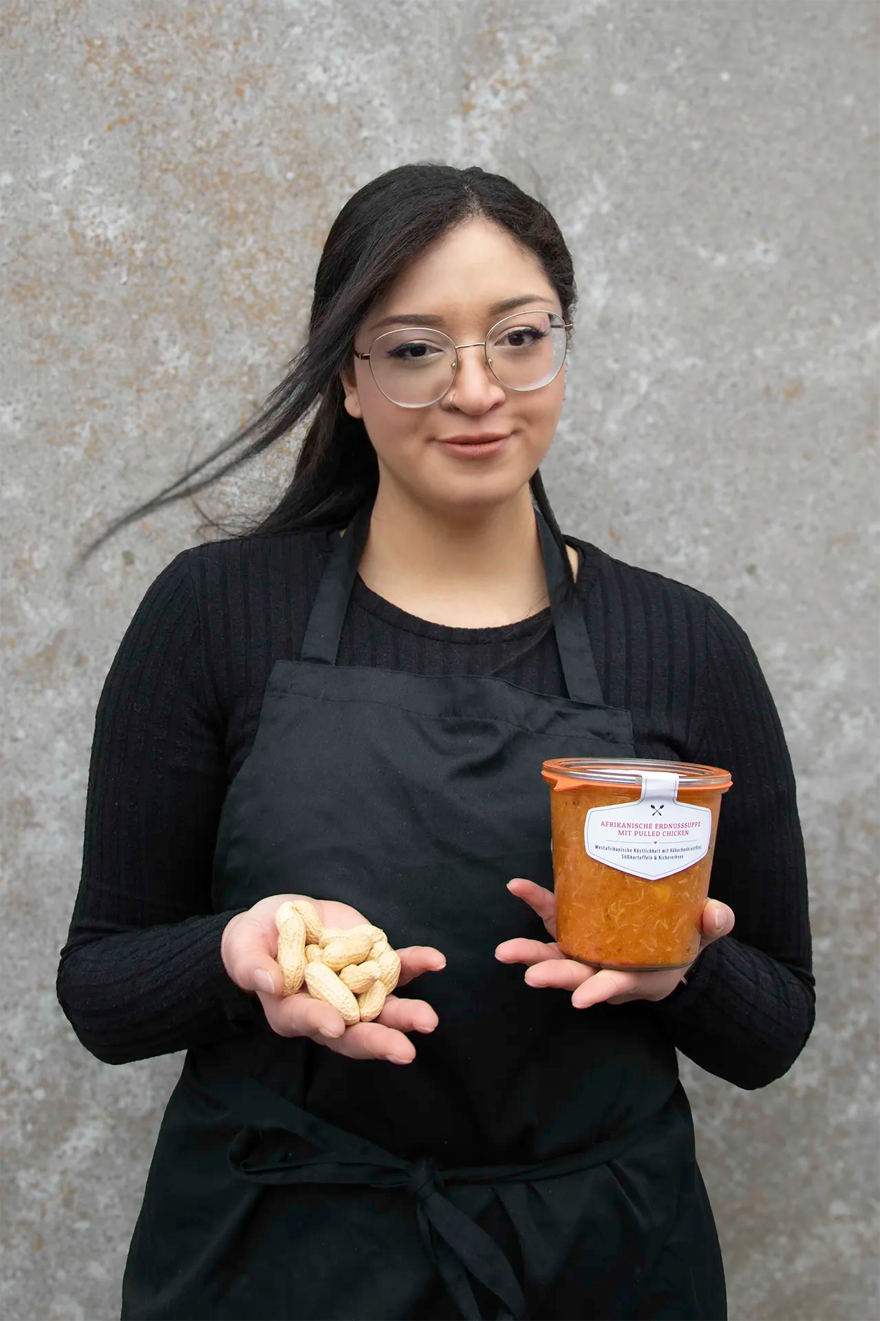 Afrikanische Erdnusssuppe 🥜 mit Pulled Chicken - Jetzt im Weck®-Glas ... Afrikanische Erdnusssuppe 🥜 mit Pulled Chicken - Jetzt im Weck®-Glas ...